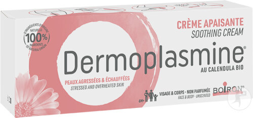 Boiron Dermoplasmine Soin Au Calendula Peaux Agressées Et Irritées 70g