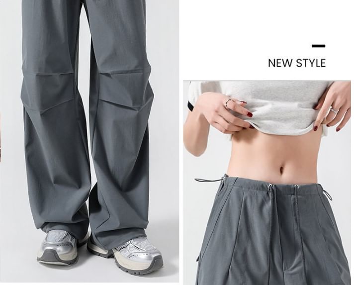 Strawolf - Harem Parachutebroek met Trekkoord Taille