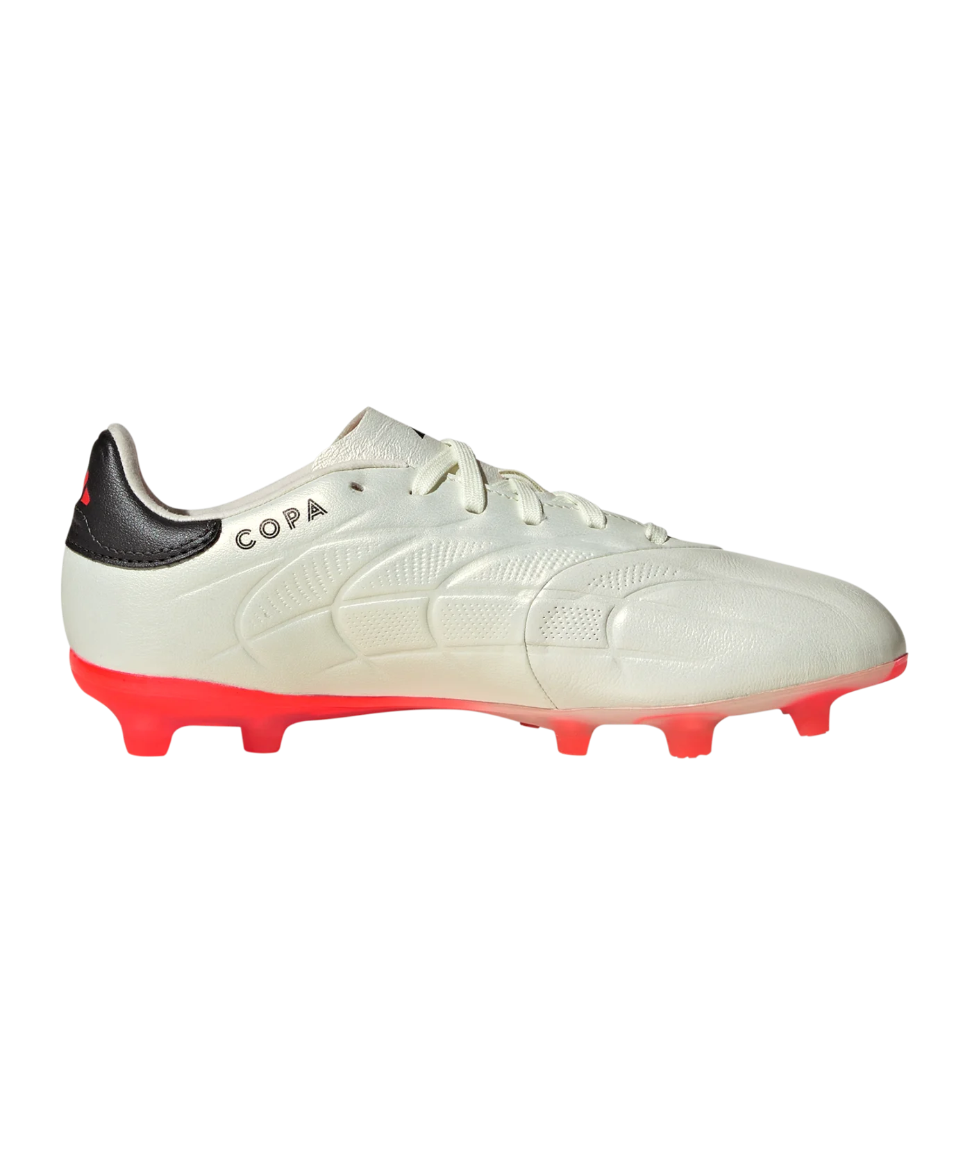 adidas COPA Pure 2 Elite FG Solar Energy Kids Weiss Schwarz Rot