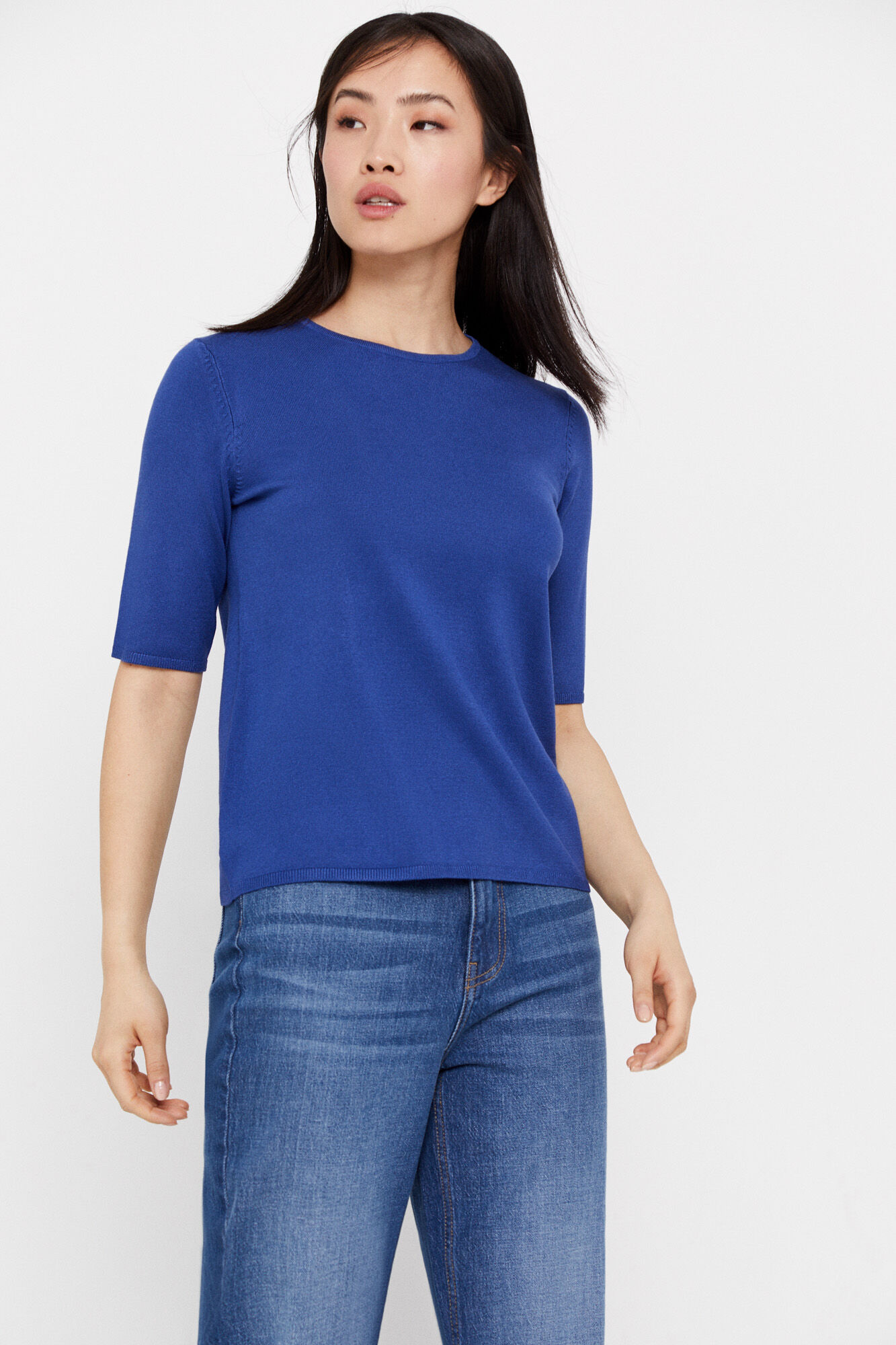 Camisa de manga curta - Azul