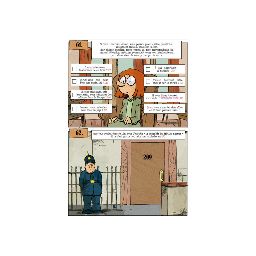 Sherlock Holmes - Livre 2 - Quatre Enquêtes