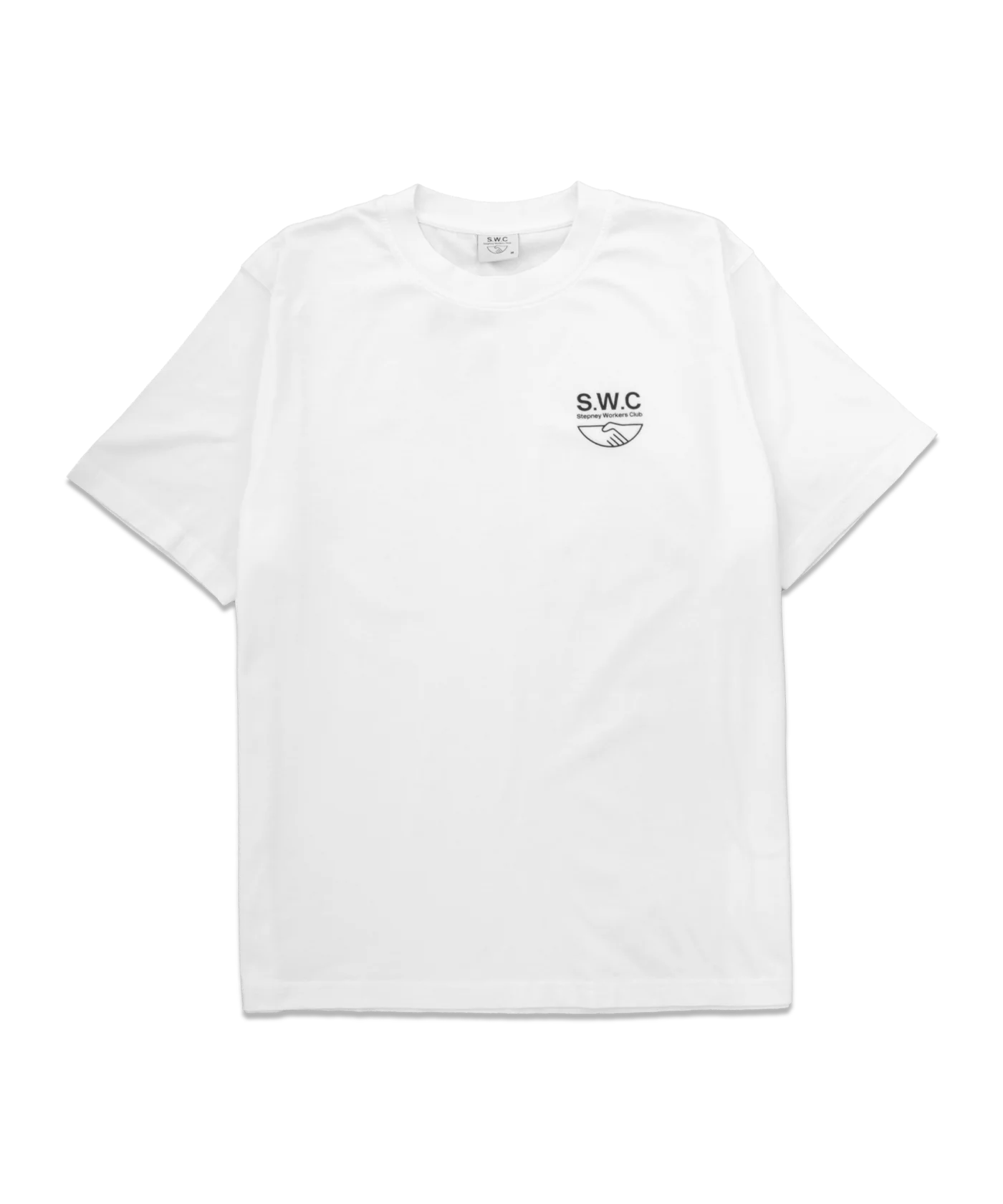 Stepney Handshake T-Shirt Weiss