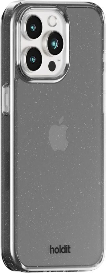 HoldIt Glitter Case iPhone 15 Pro Sort