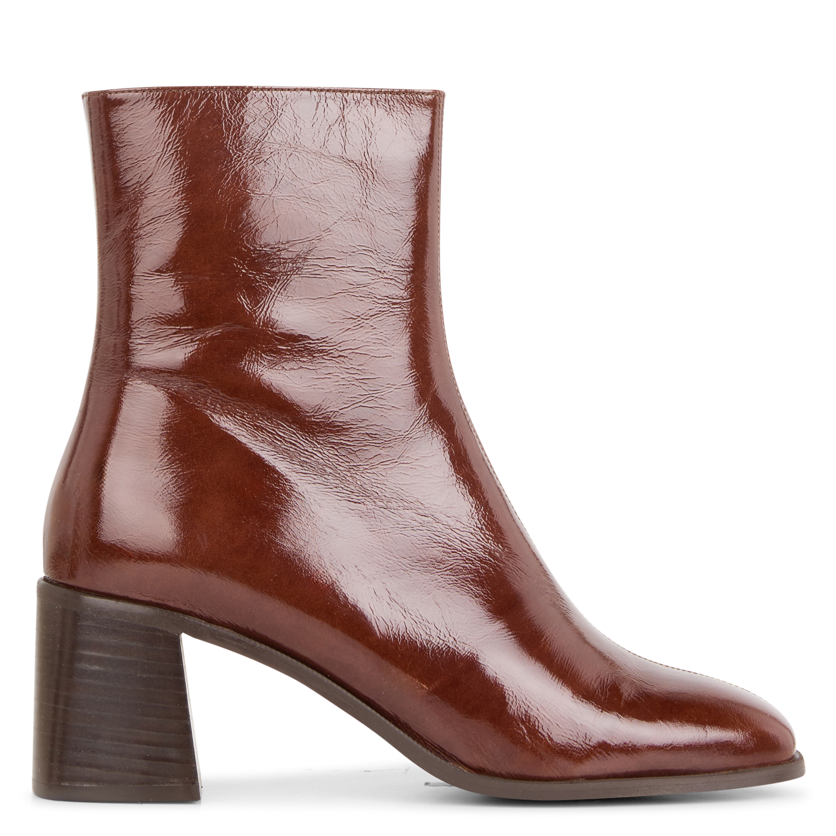 HULSA - Bottines en cuir | Marron