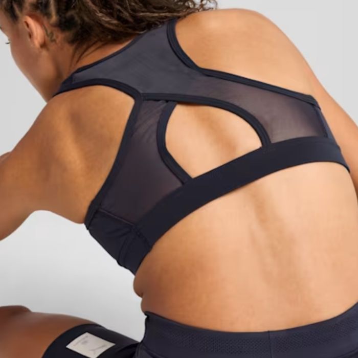Puma Dame BH Running Bra Saysky Blå