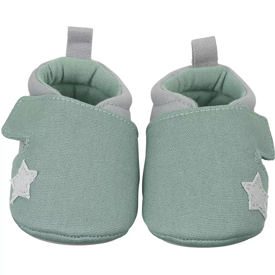 Sterntaler Baby-Krabbelschuh grün