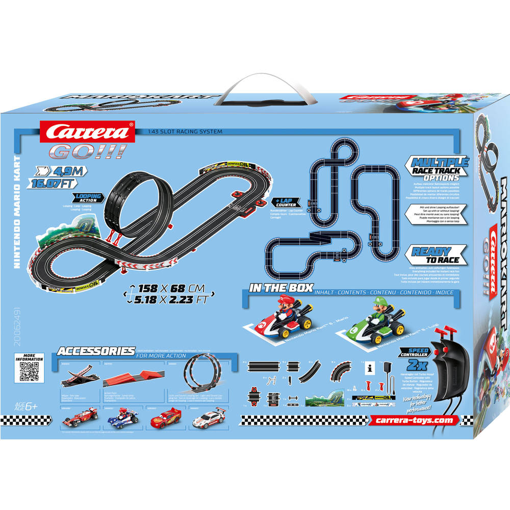 Carrera Go!!! Nintendo Mario Kart 8 racebaan