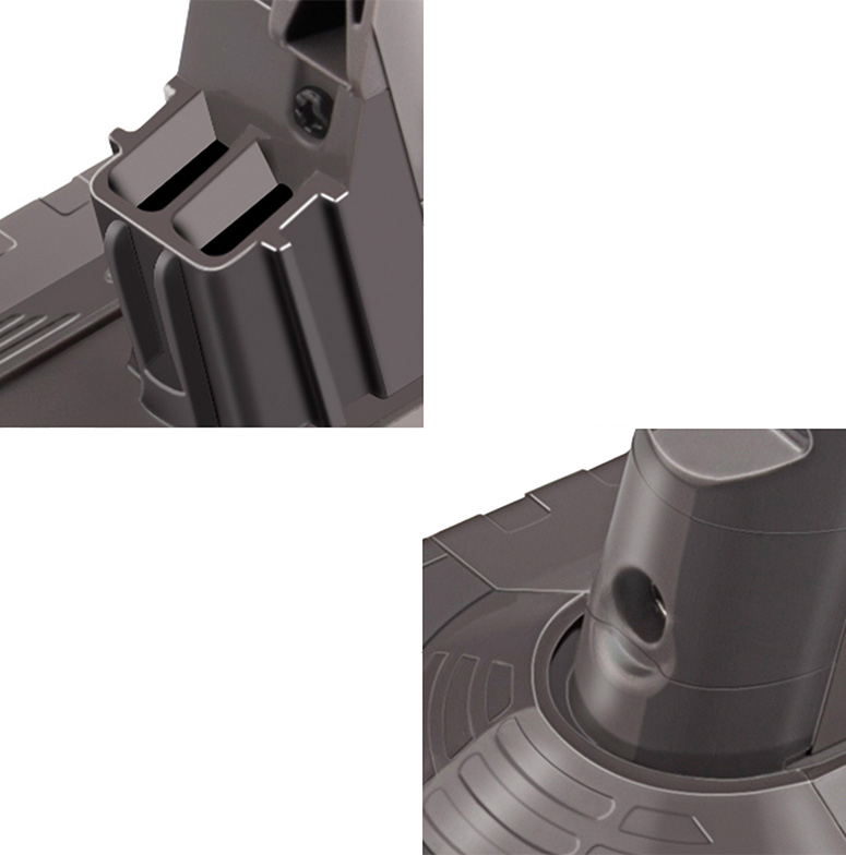 Dyson V8 Ersatz Akku Staubsaugerakku 21.6V / 3000mAh (AV8-6134) - Grau