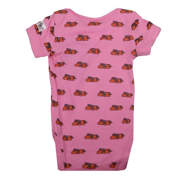 Romper Epplejeck EJSleeping Brown Foal Roze
