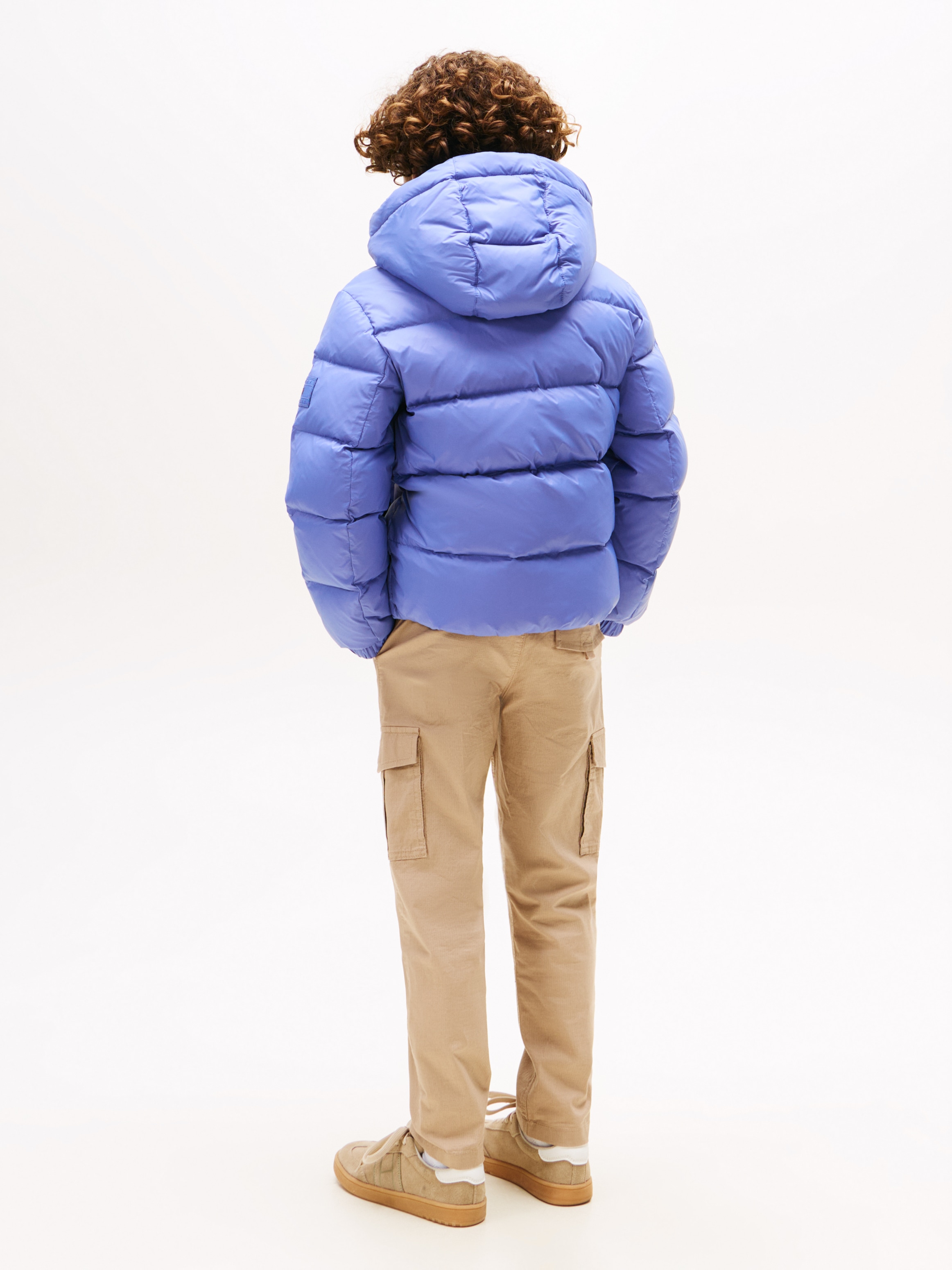 Tommy Hilfiger Steppjacke »ESSENTIAL DOWN JACKET« mitKapuze Kinder bis 16 Jahre