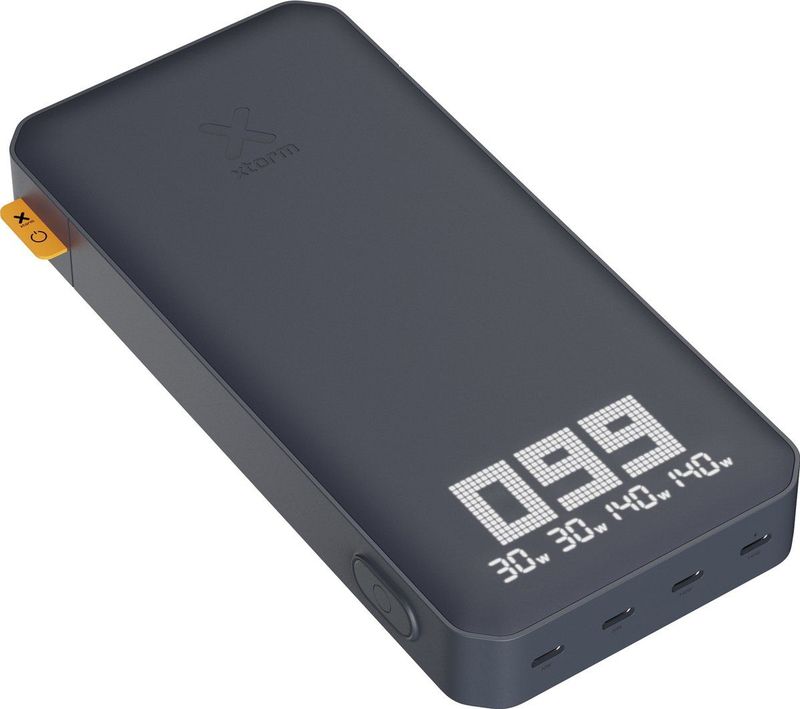 Xtorm Titan Ultra 200W Powerbank 27000mAh 4 x USB-C PD LED Zwart
