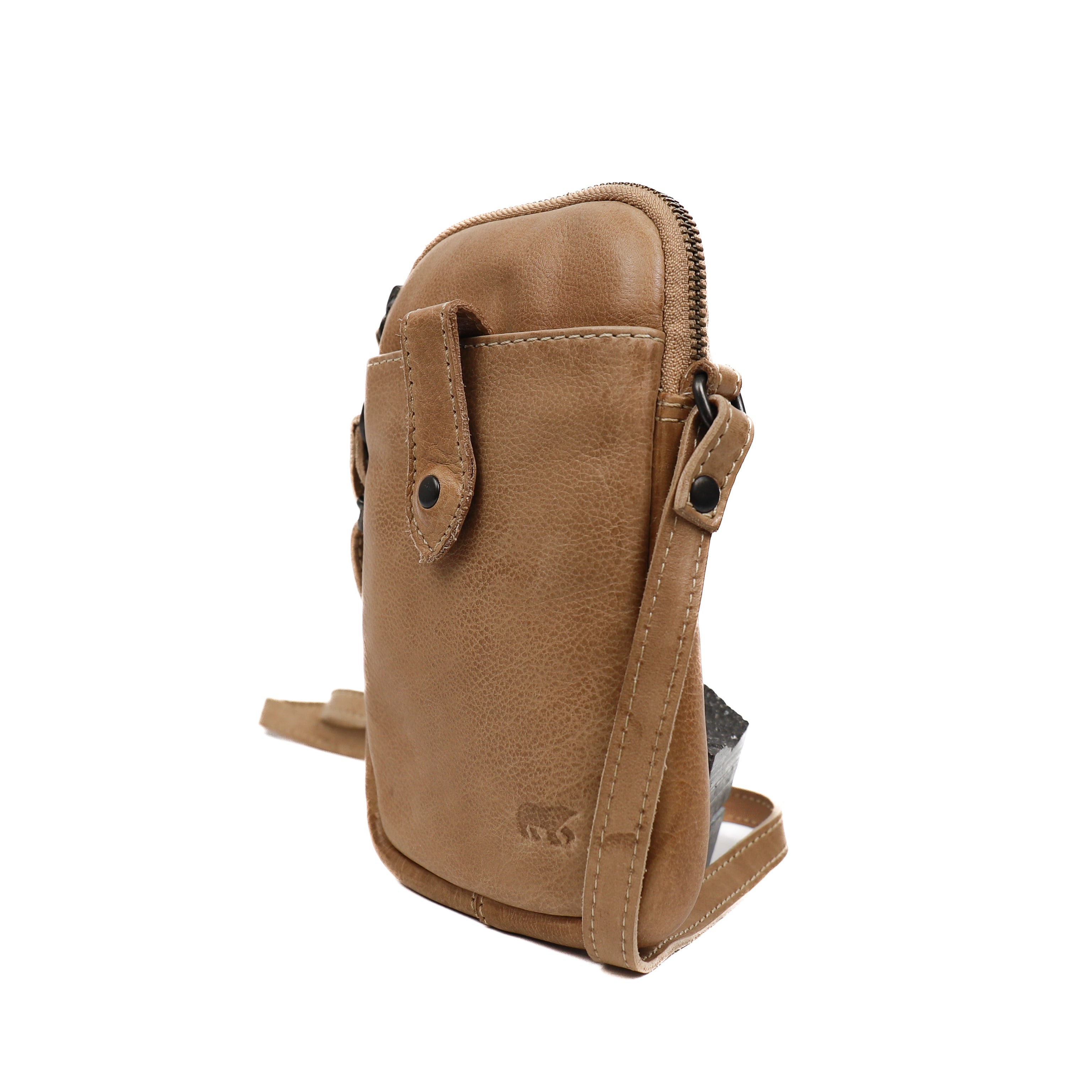 Telefoontasje 'Sev' beige Beige