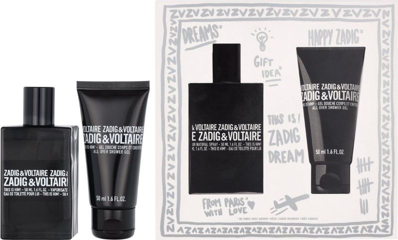 Zadig & Voltaire This is Him! Set Eau de Toilette + Shower Gel