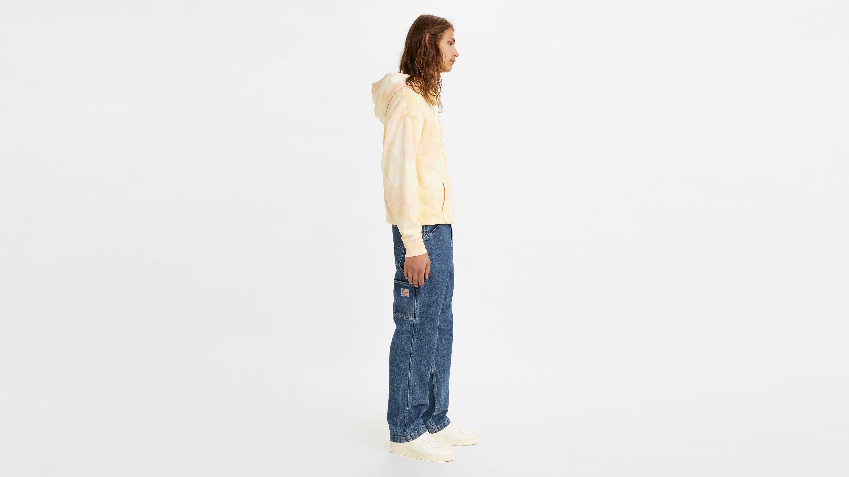 Pantalon 568™ Stay Loose Carpenter - Medium Indigo Stonewash - Bleu