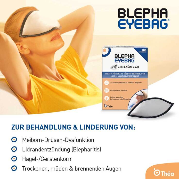 Blepha Eyebag Augen-Wärmemaske, 1 St