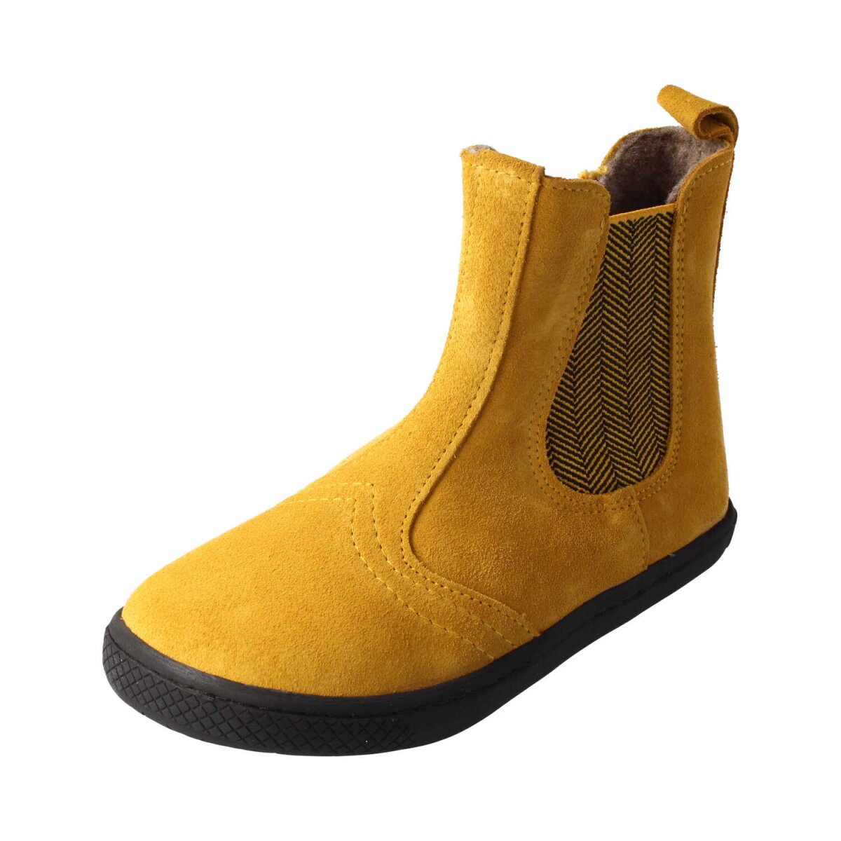 WL4201-F4 mustard CHELSEA-CITY velours fleece zipper Weite/W