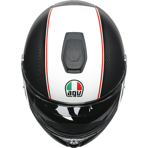 AGV - Casque Sportmodular Cover Gris Mat / Blanc
