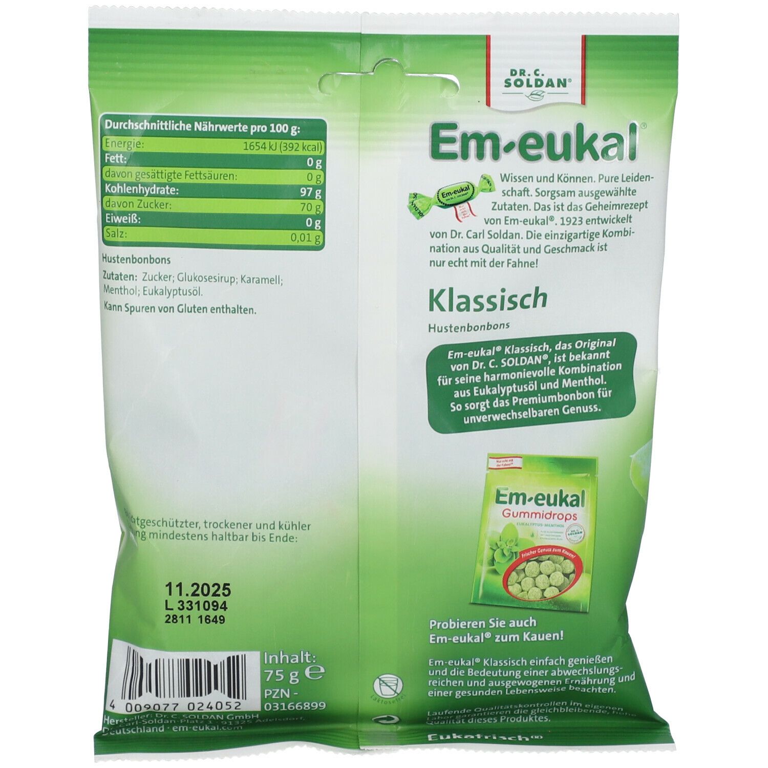 Em-eukal® Klassisch zuckerhaltig