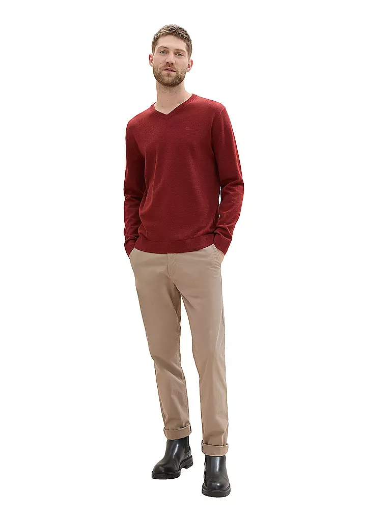 TOM TAILOR Pullover  rot