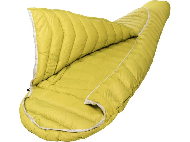 Grüezi Bag Schlafsack Biopod DownWool Extreme Light 185 War Ultraleichter Sommer-Schlafsack