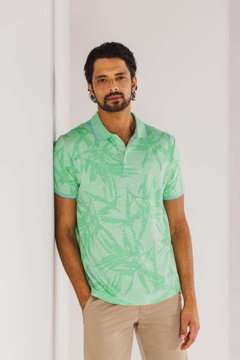 State of Art groene heren polo