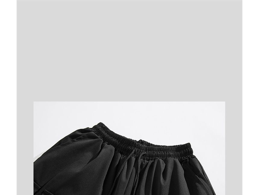 Yelmenor - Cargoshorts met trekkoordtaille en losse pasvorm