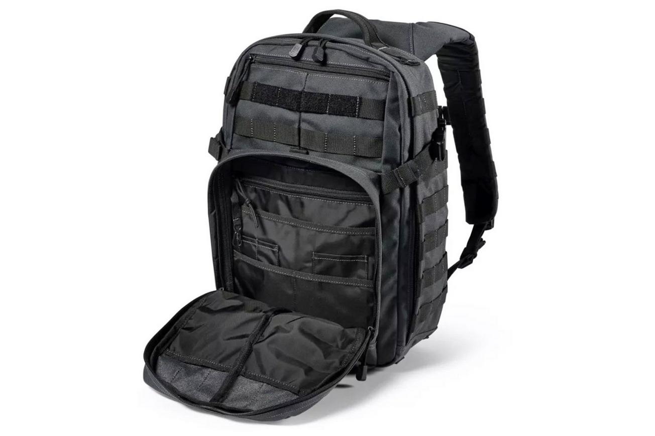 5.11 Rush 12 2.0 Backpack, grijs, rugzak met MOLLE-web