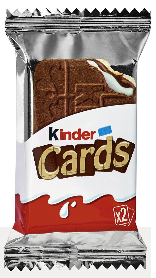 kinder Cards Waffeln 5x2er 128g MHD:28.2.25