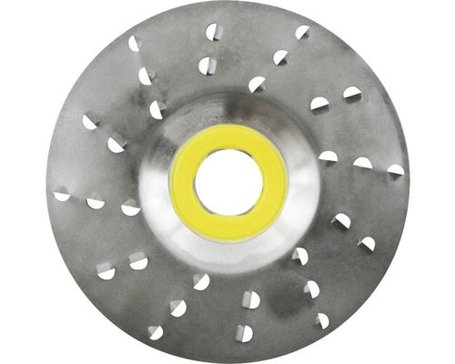 Rotorrasp Ø 125x22,2 mm 6,0 mm zeer grove snijkant