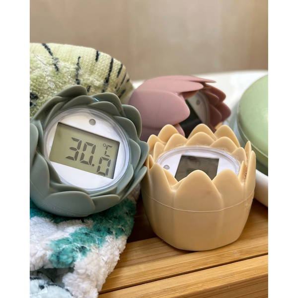 petit trucpetit truc   Badethermometer Nénuphar avocado