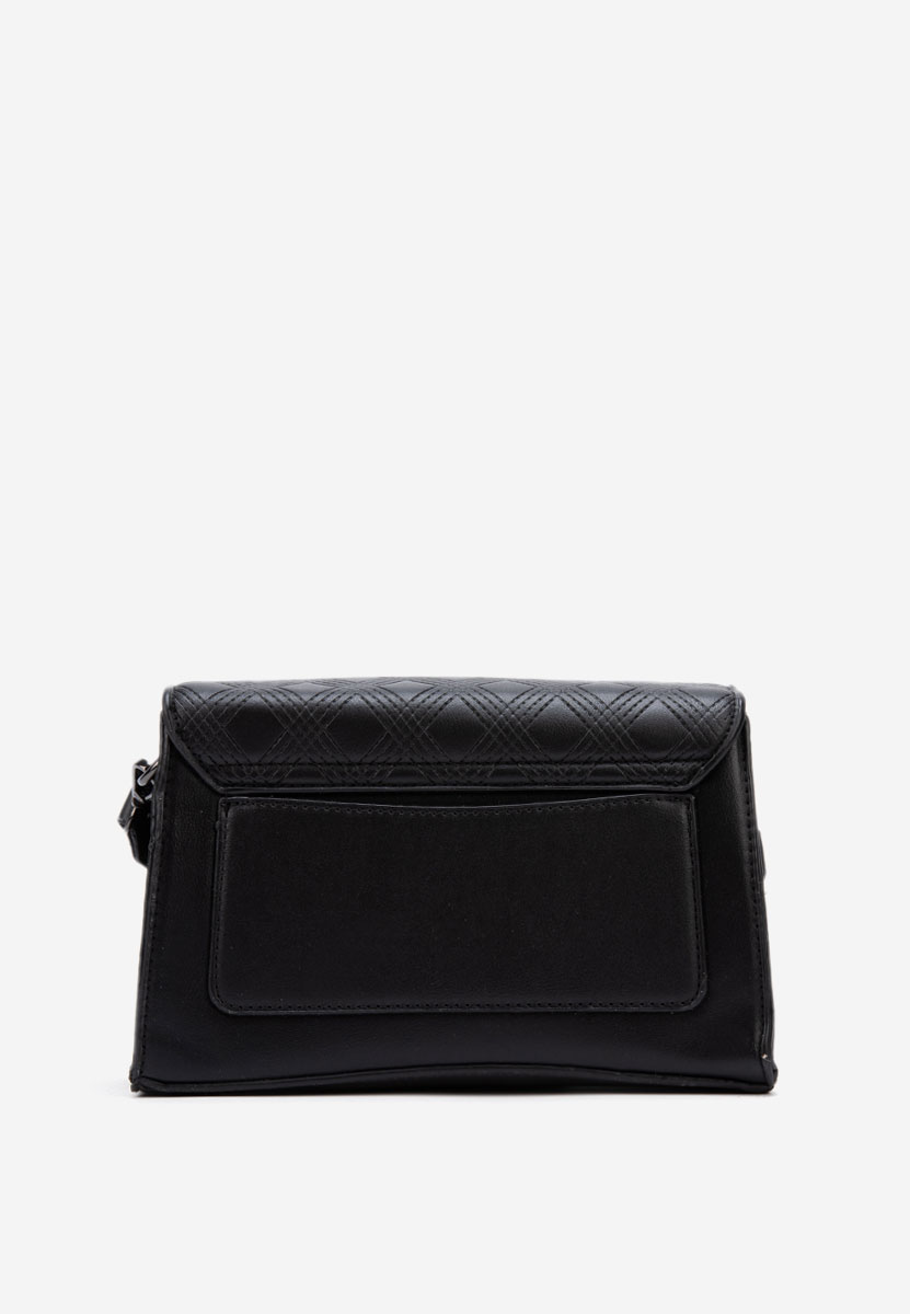 Sac besace femme noire Yavia