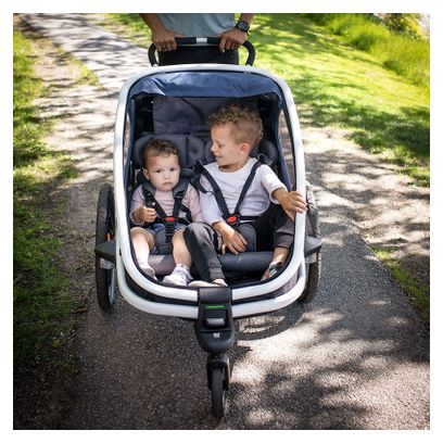 Remorque Enfant Hamax Outback One Rouge Noir