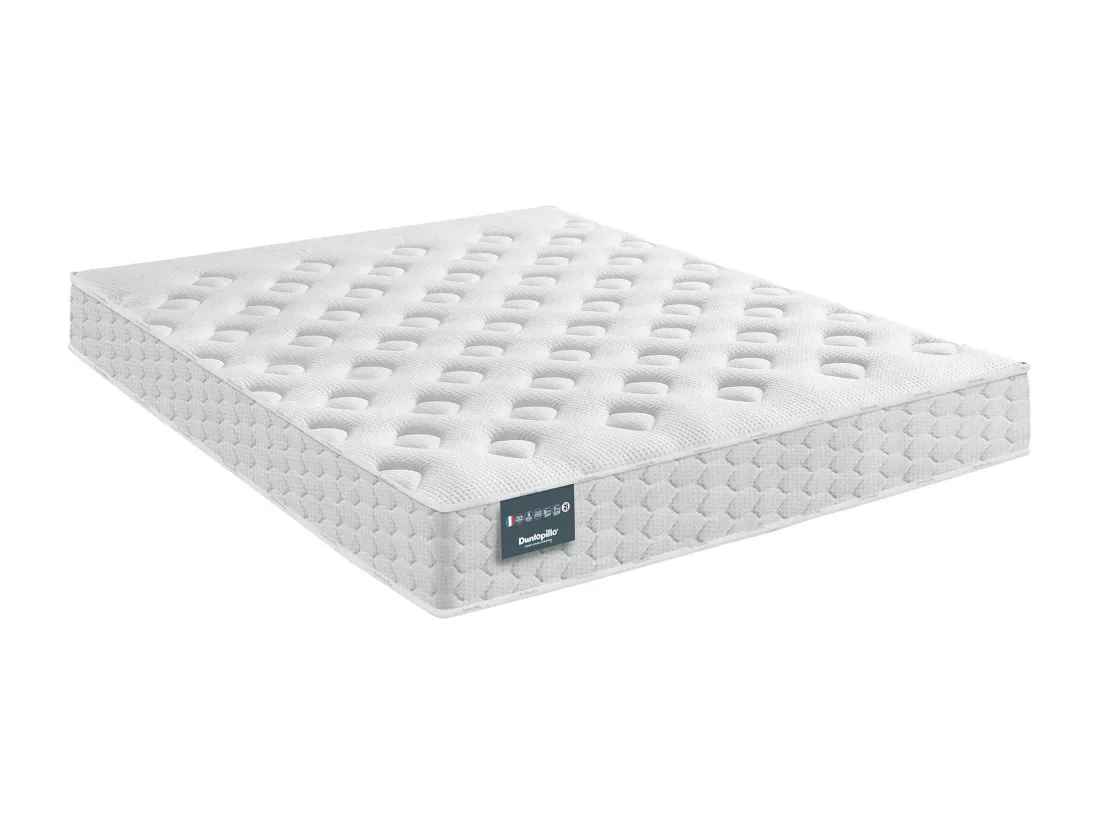 Matelas Dunlopillo mousse mémoire Aérial® moelleux 21cm NARCISSE 160x200