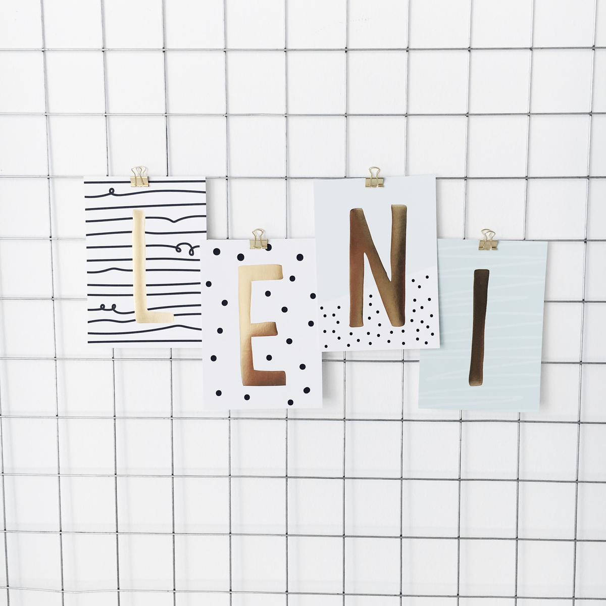 Postkarte „N