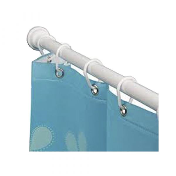 Mirtak Varão Branco para Cortina de 75x125cm