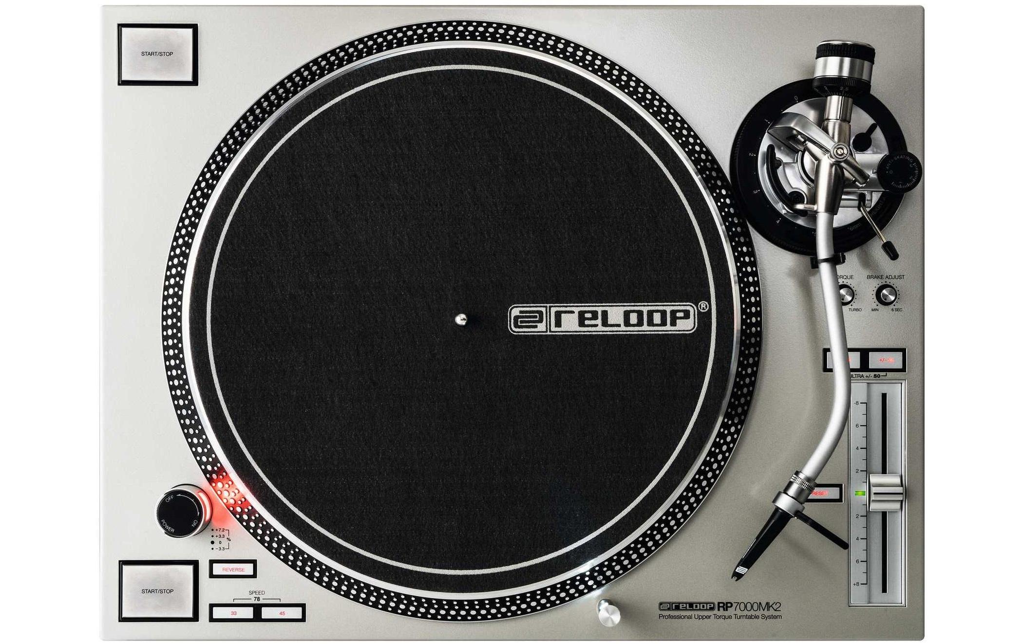 Reloop® Plattenspieler »RP-7000 MKII Silber«