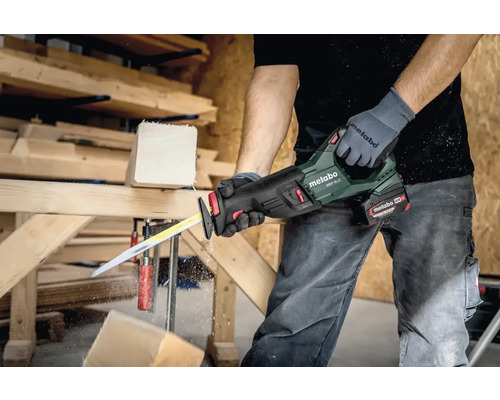 Accu - reciprozaag Metabo 18 V 1,5 Ah 2 Ah 4 Ah 5,2 Ah