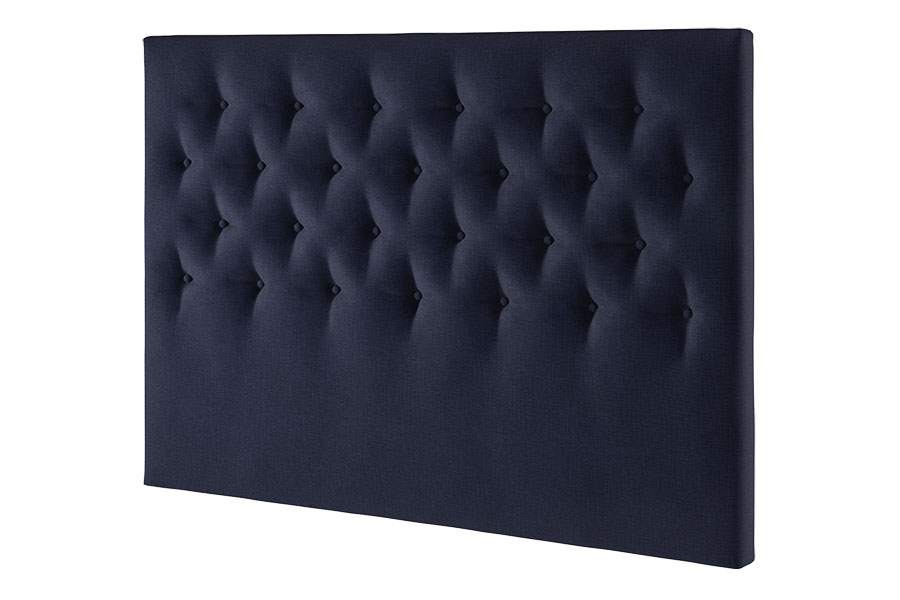 Pique sengegavl Tekstil Navy 61 i 210 cm bredde