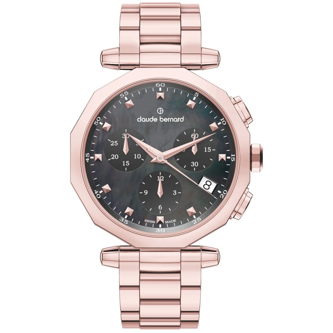 Claude Bernard Dress Code Lady Chronograph Rosé