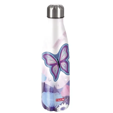 Step by Step Isolierte Edelstahl-Trinkflasche 
