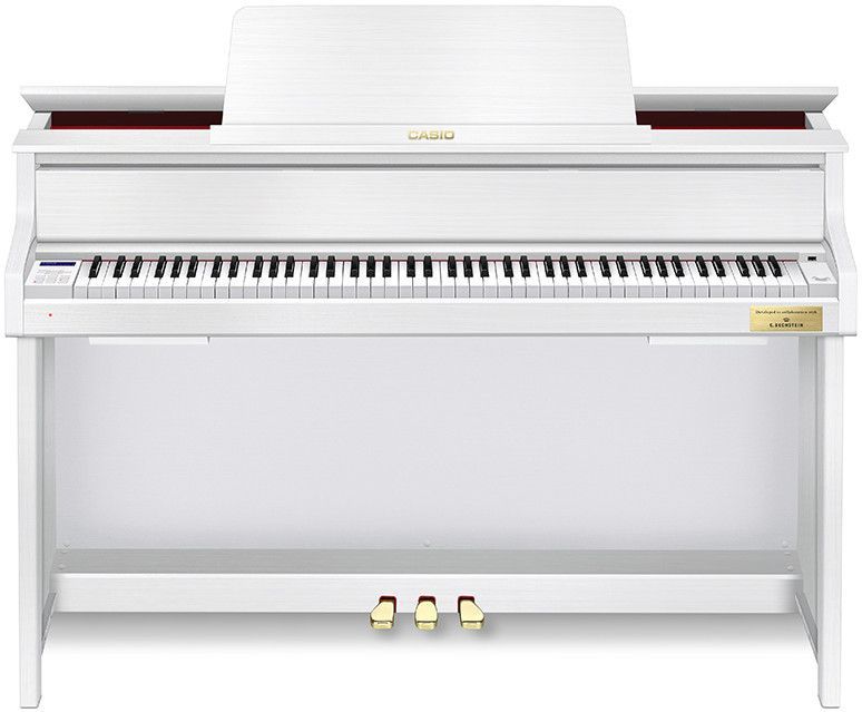 Casio GP310 Grand Hybrid Digital Piano Package Satin White