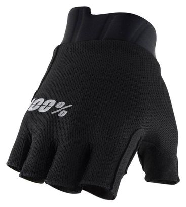 Gants 100% Exeeda Gel Short Finger Noir