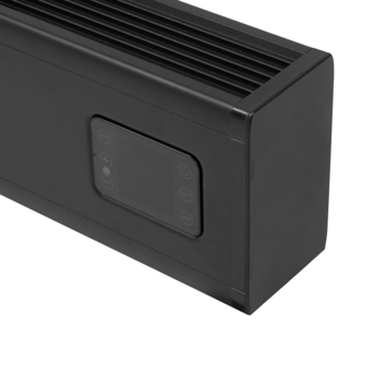 Eurom Alutherm Plint 1000 Watt zwart met WiFi