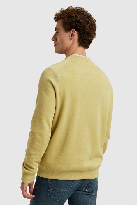 Cast Iron gele heren sweater
