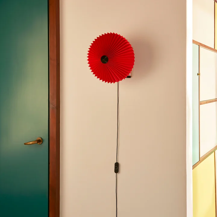 HAY - Matin Wandleuchte LED, Ø 30 cm, gelb