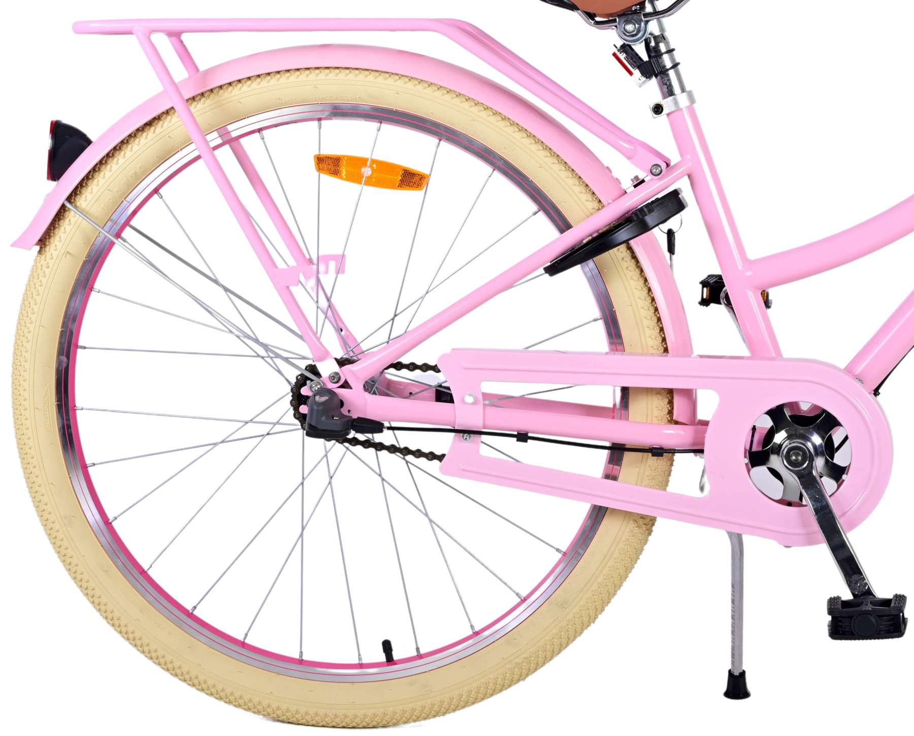 Volare Excellent 26 Zoll Mädchenfahrrad Damenrad 135 - 150 cm Cityrad retro Fahrrad mit Rücktrittbremse Jugendfahrrad 3 Gang