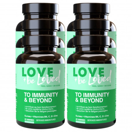 Love and be Loved Gummies Défenses Immunitaires 18 semaines