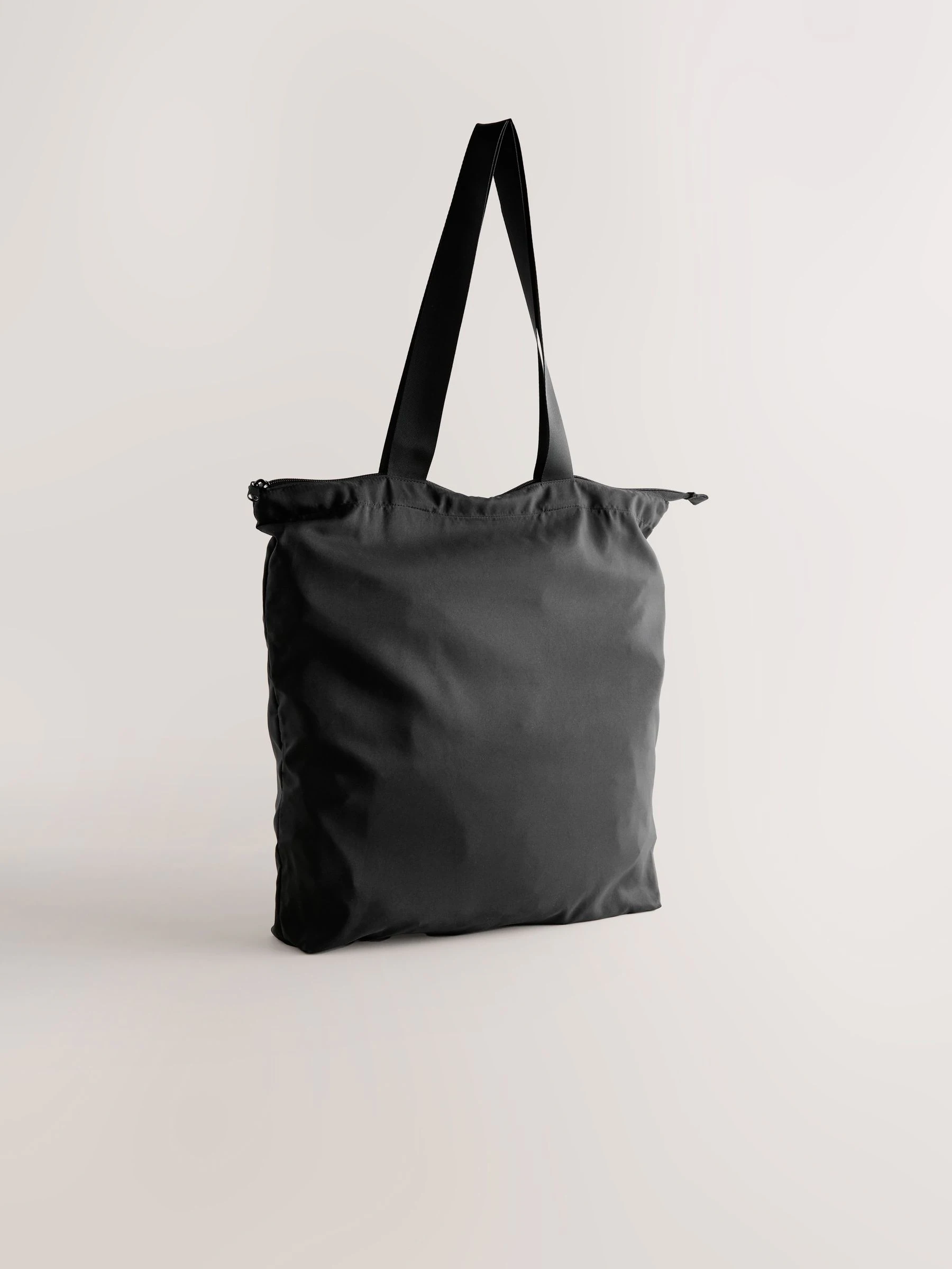 Zwart - Packable Tote Bag