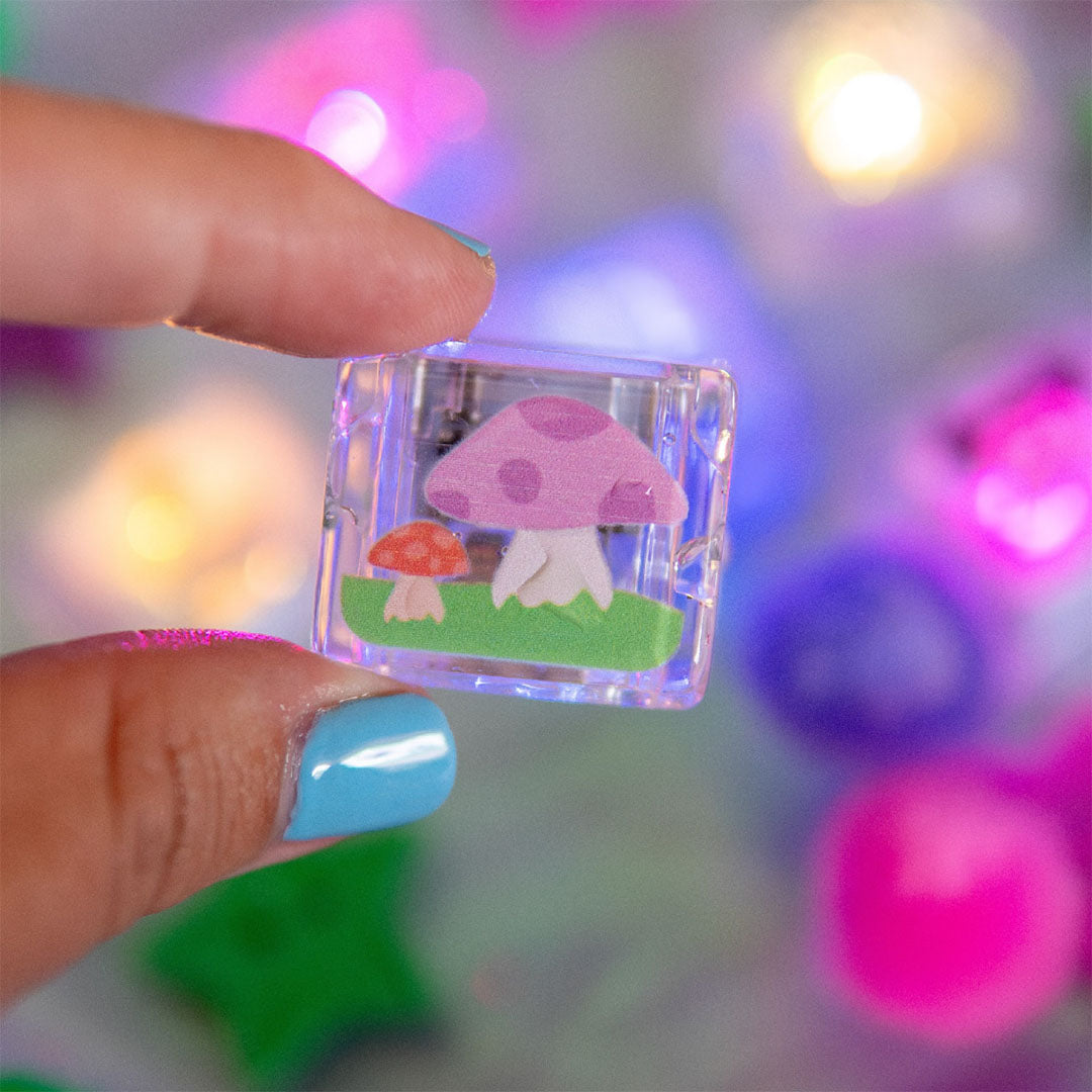 glo pals limited edition lichtblokjes - fairies - 6st