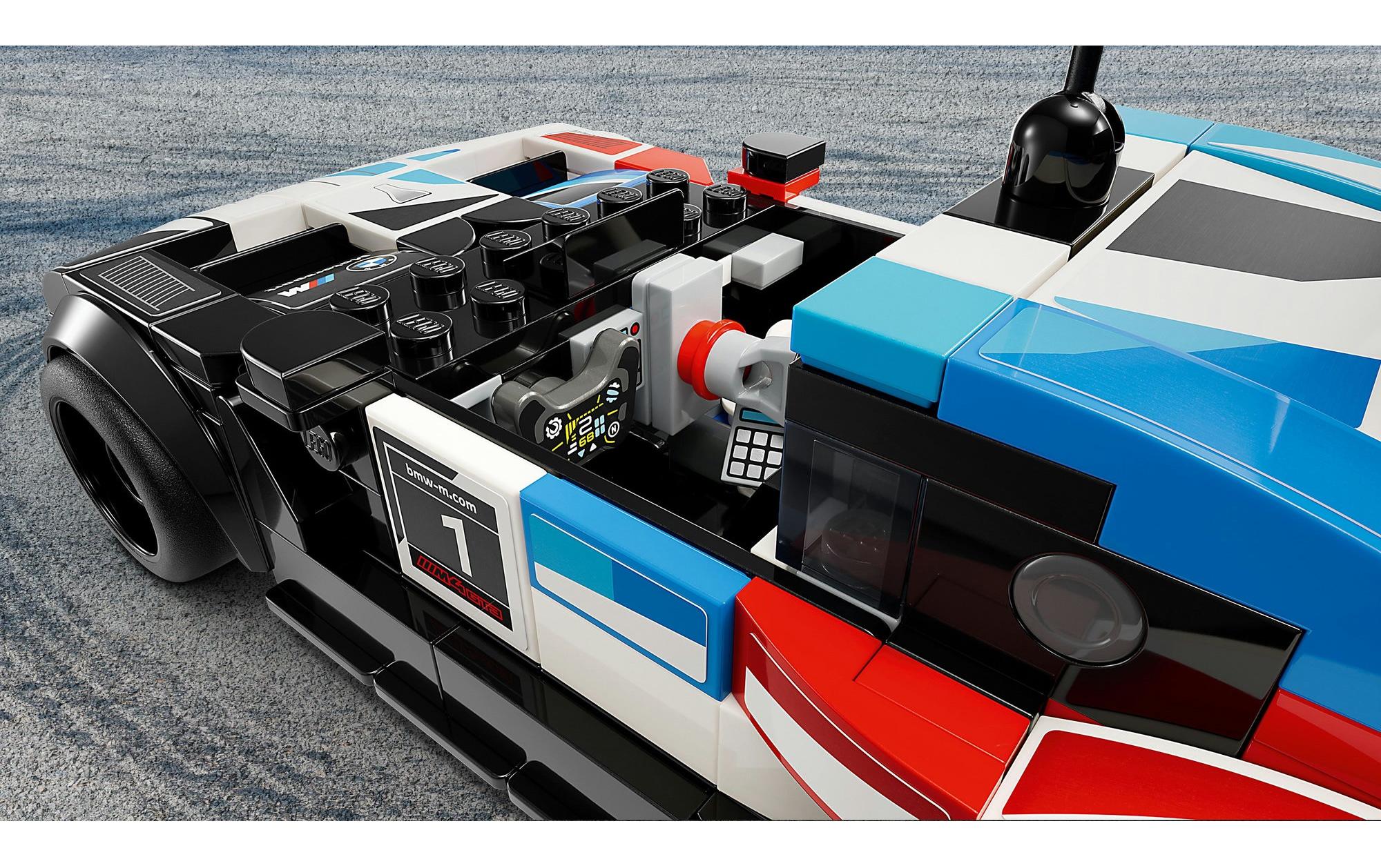 Speed Champions BMW M4 GT3 & BMW M Hybrid V8 Rennwagen 76922Detailgetreu nachgebildetes Bau- und Spielset